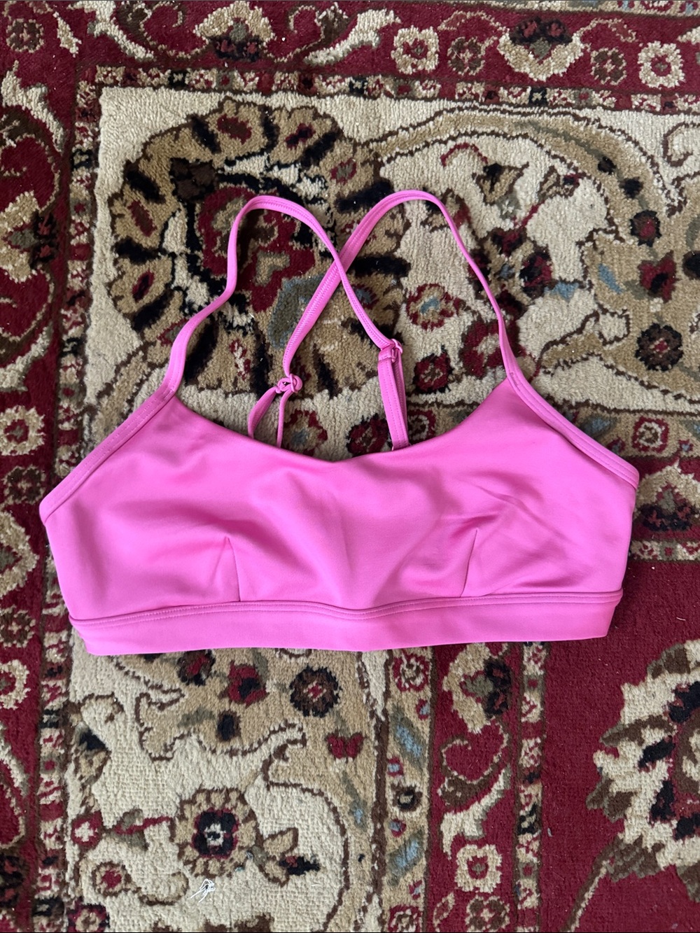Alo Yoga Women’s Pink Strappy Bralette